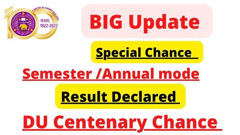 du centenary chance result